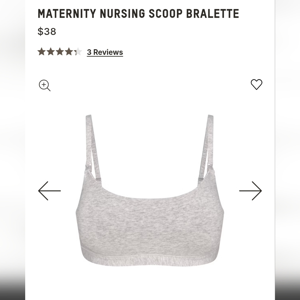 SKIMS MATERNITY NURSING BRA